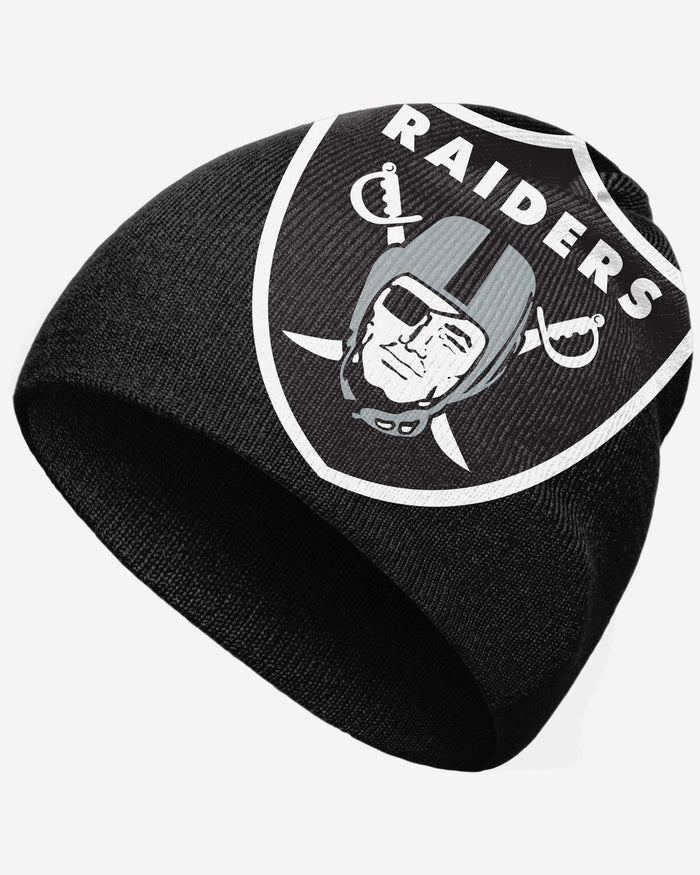 Las Vegas Raiders Big Logo Skullcap Beanie FOCO - FOCO.com