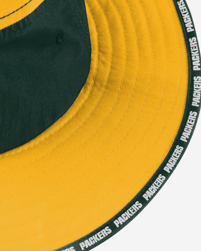 Green Bay Packers Colorblock Boonie Hat FOCO - FOCO.com