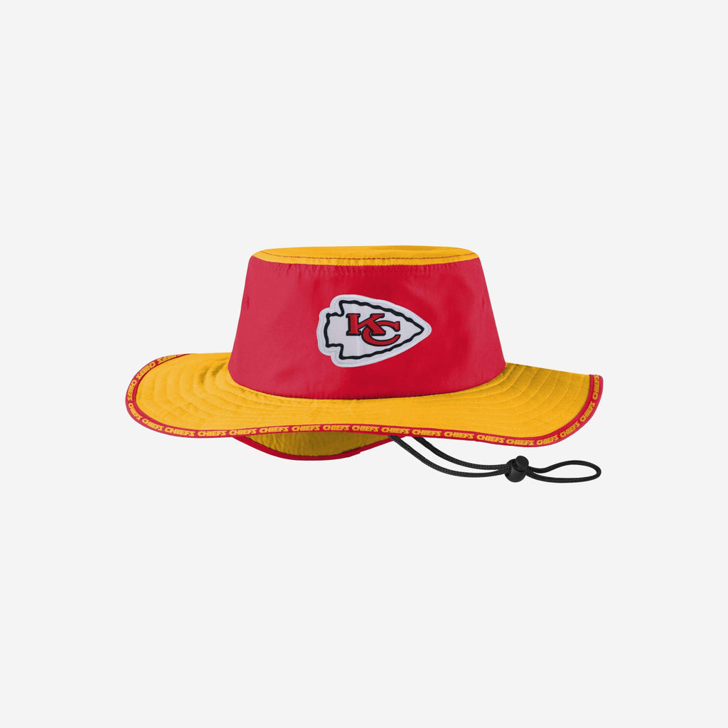 Kansas City Chiefs Colorblock Boonie Hat FOCO - FOCO.com