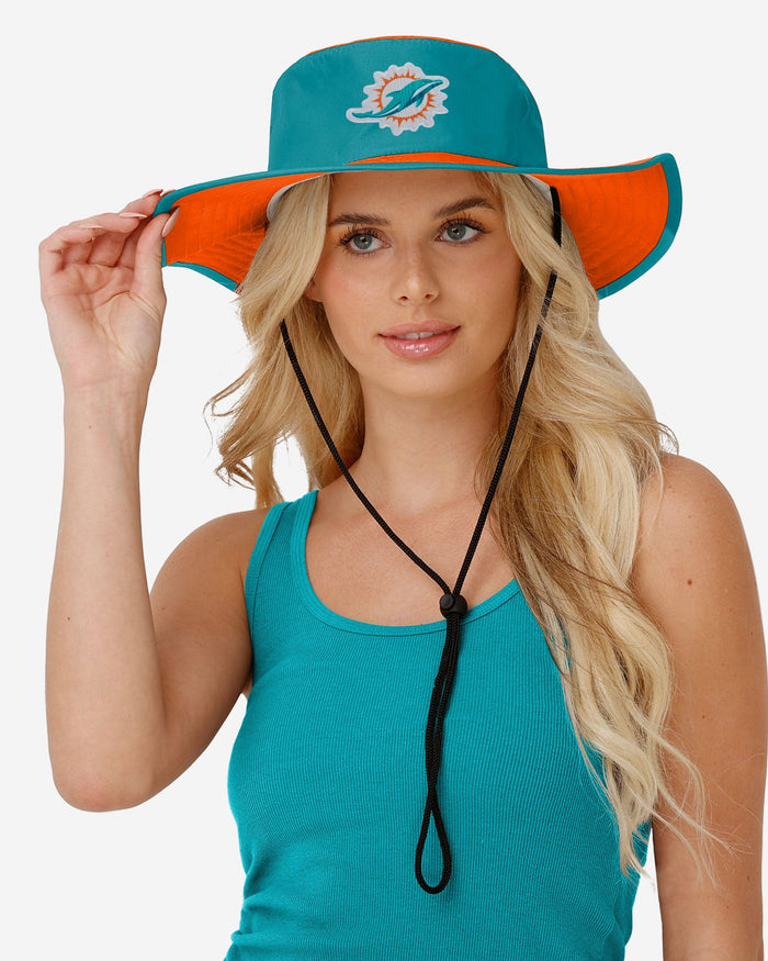 Miami Dolphins Colorblock Boonie Hat FOCO - FOCO.com