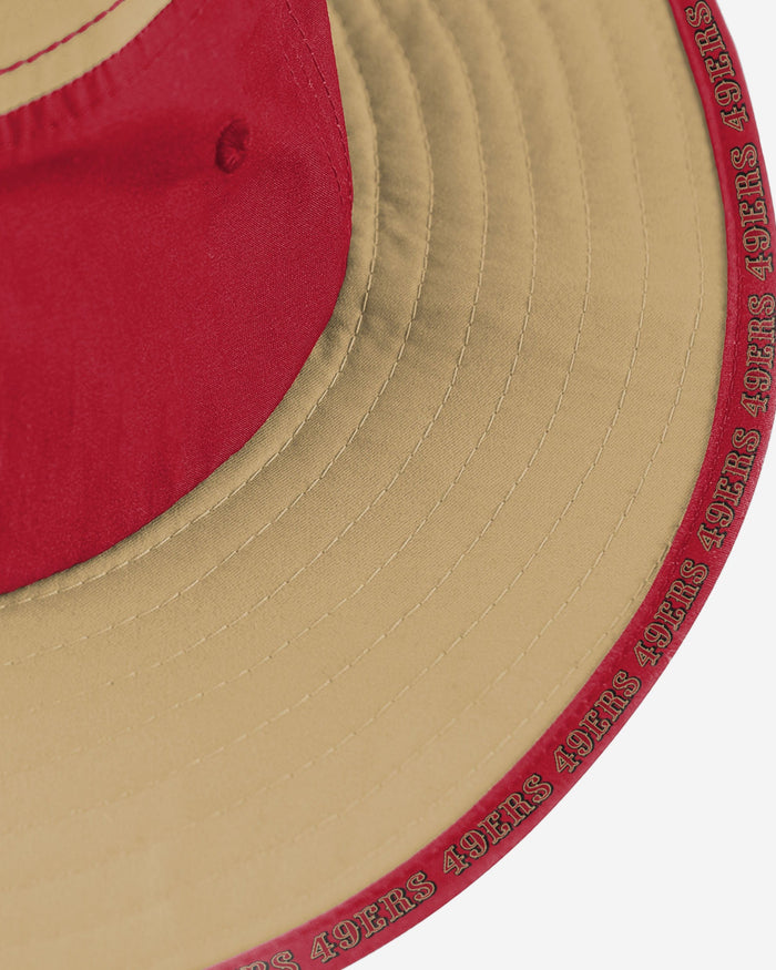 San Francisco 49ers Colorblock Boonie Hat FOCO - FOCO.com