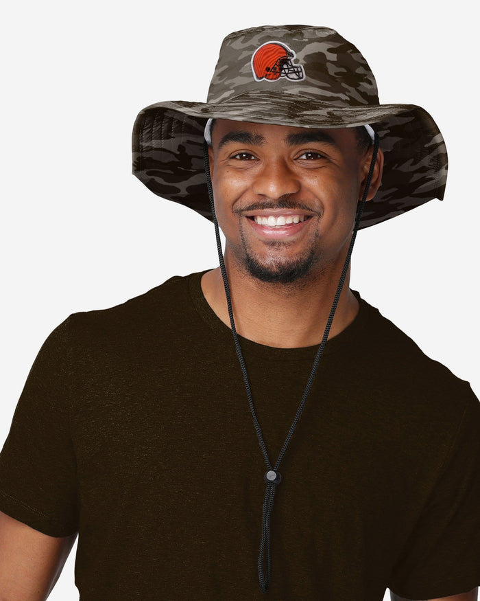 Cleveland Browns Camo Boonie Hat FOCO - FOCO.com