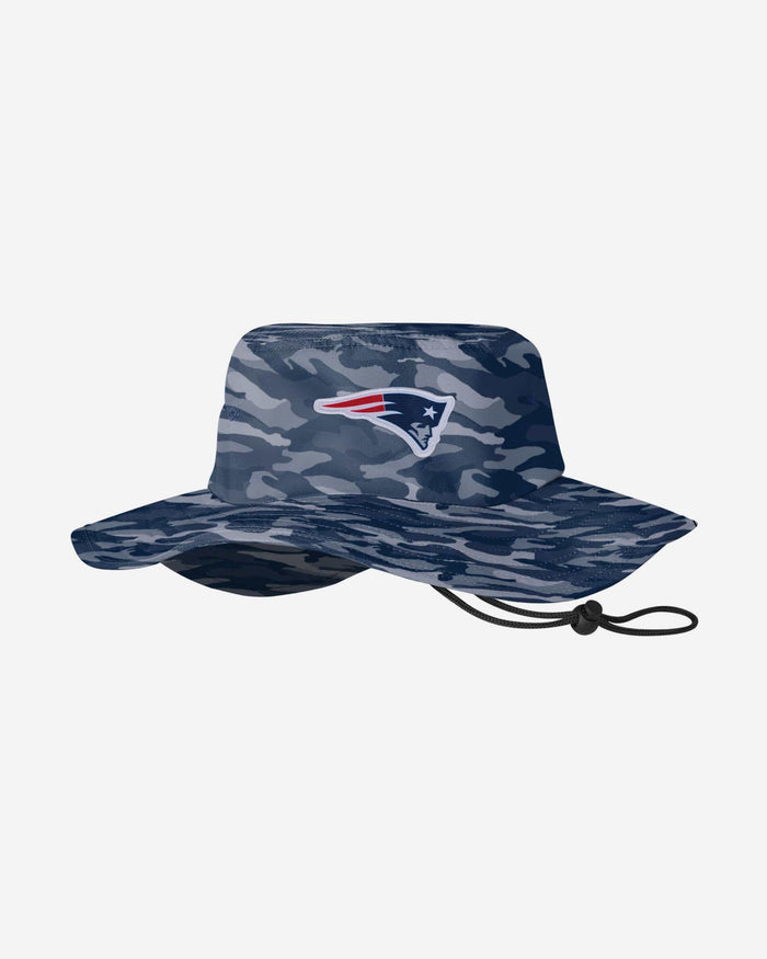 New England Patriots Camo Boonie Hat FOCO - FOCO.com