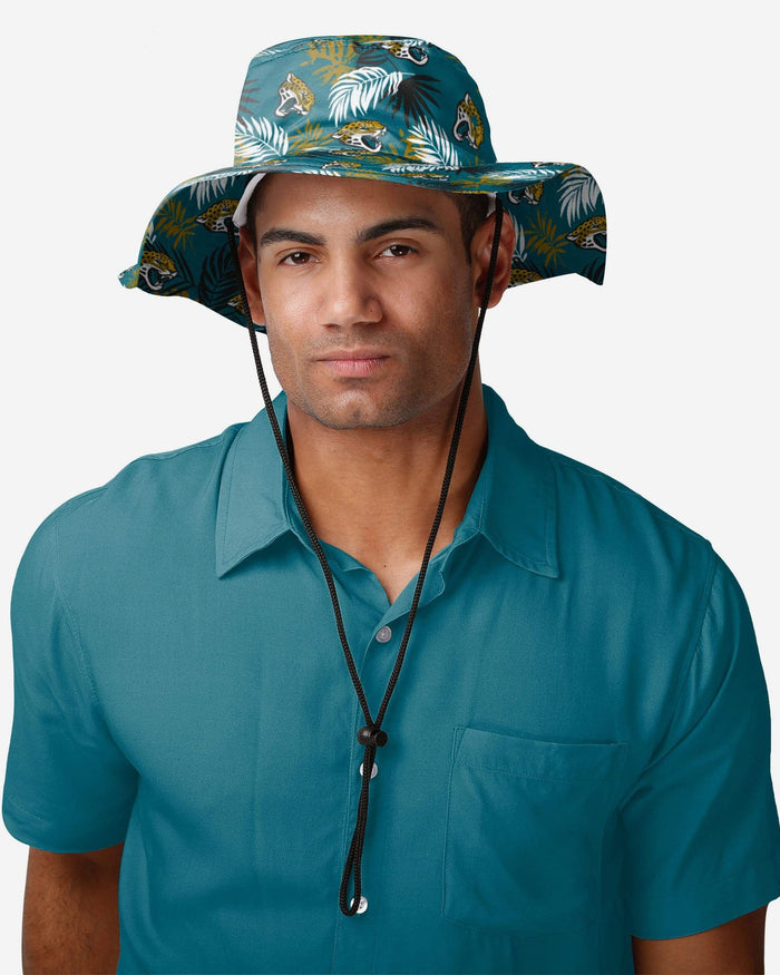 Jacksonville Jaguars Floral Boonie Hat FOCO - FOCO.com