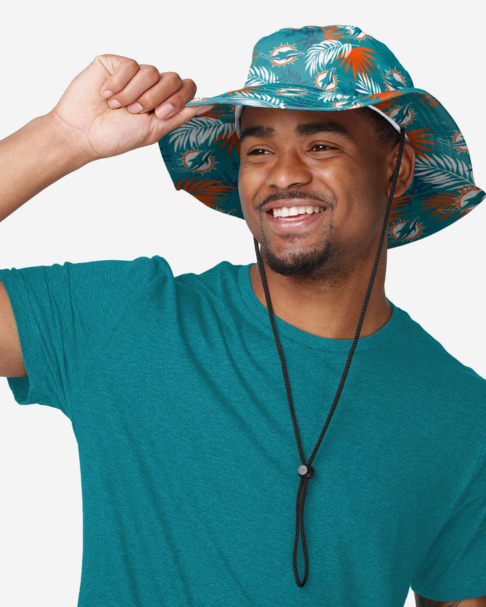 Miami Dolphins Floral Boonie Hat FOCO - FOCO.com