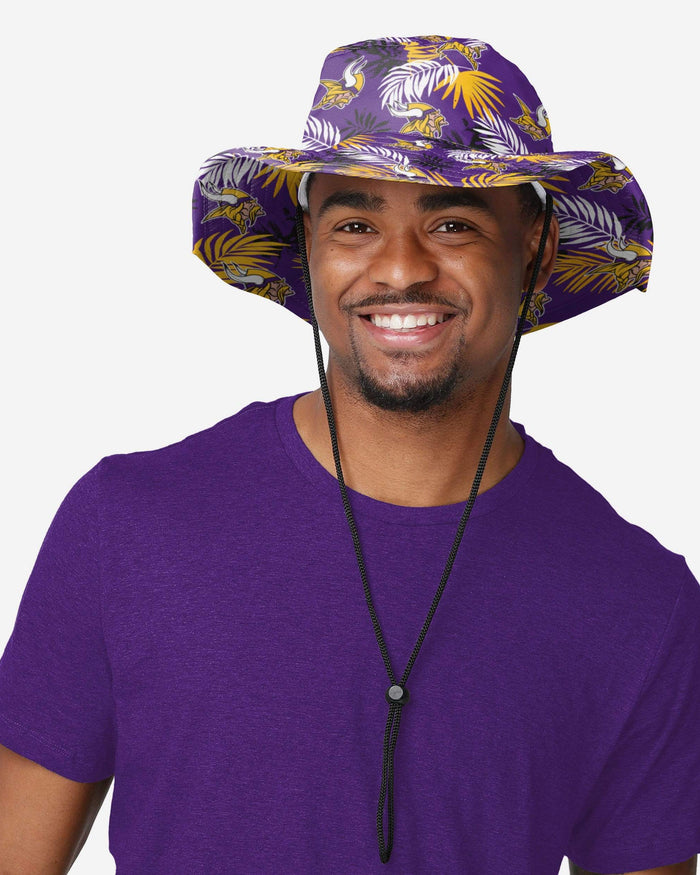 Minnesota Vikings Floral Boonie Hat FOCO - FOCO.com