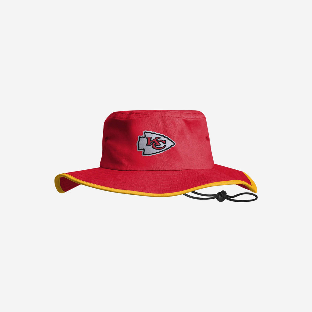 Kansas City Chiefs Solid Boonie Hat FOCO - FOCO.com