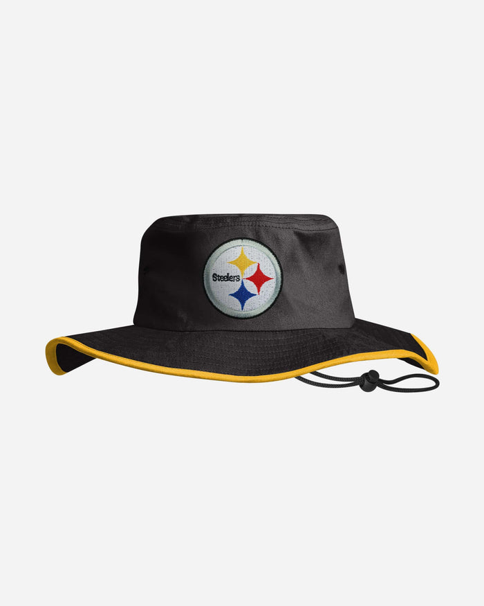 Pittsburgh Steelers Solid Boonie Hat FOCO - FOCO.com