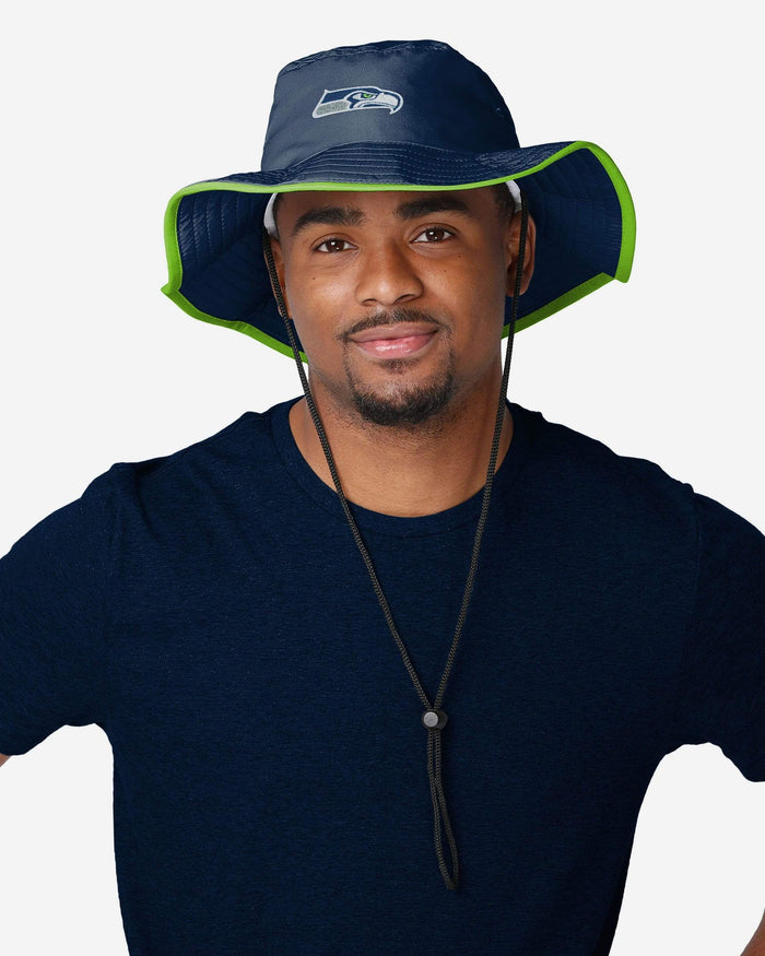 Seattle Seahawks Solid Boonie Hat FOCO - FOCO.com