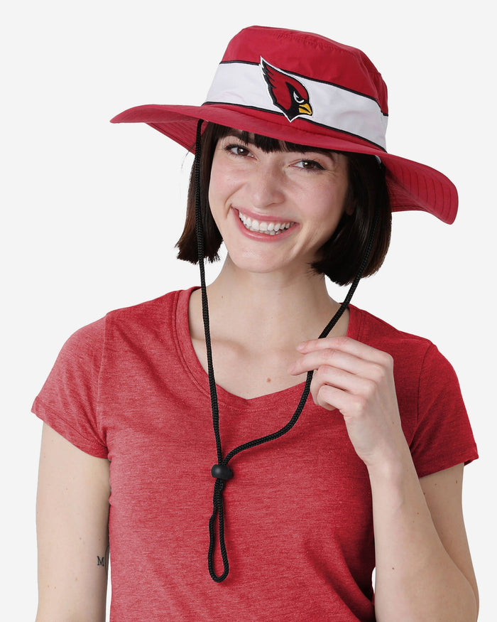 Arizona Cardinals Team Stripe Boonie Hat FOCO - FOCO.com