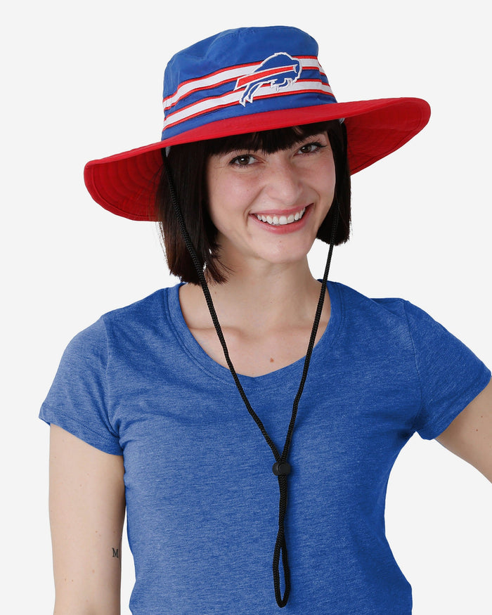 Buffalo Bills Team Stripe Boonie Hat FOCO - FOCO.com