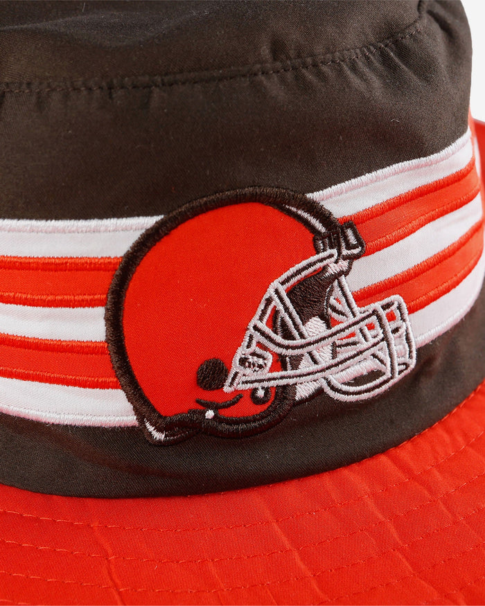 Cleveland Browns Team Stripe Boonie Hat FOCO - FOCO.com