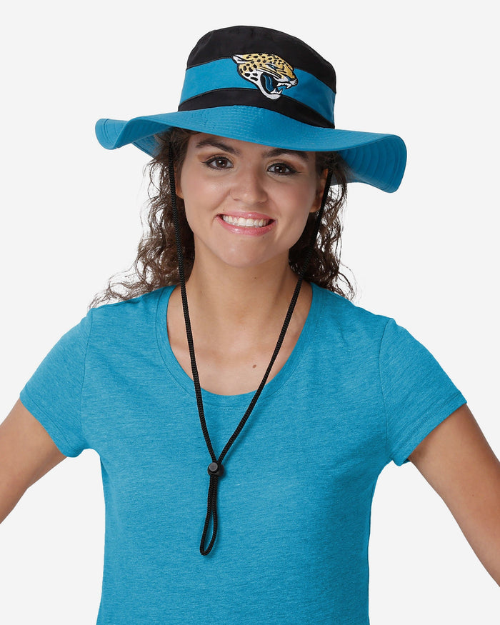 Jacksonville Jaguars Team Stripe Boonie Hat FOCO - FOCO.com