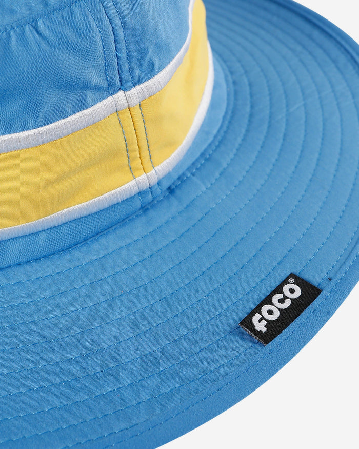 Los Angeles Chargers Team Stripe Boonie Hat FOCO - FOCO.com