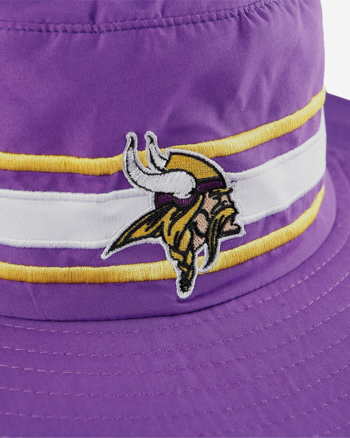 Minnesota Vikings Team Stripe Boonie Hat FOCO - FOCO.com