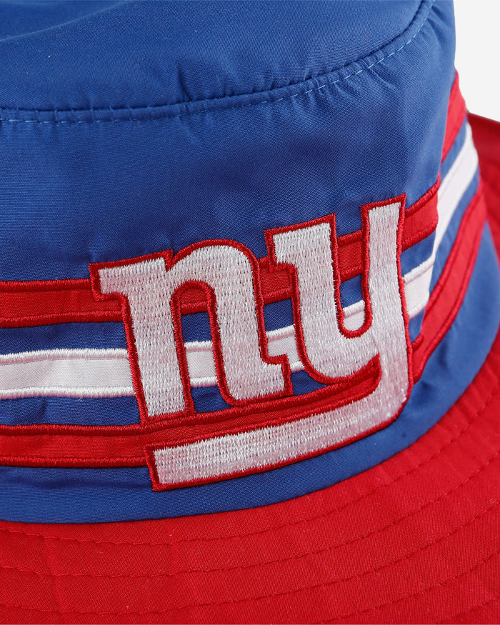 New York Giants Team Stripe Boonie Hat FOCO - FOCO.com