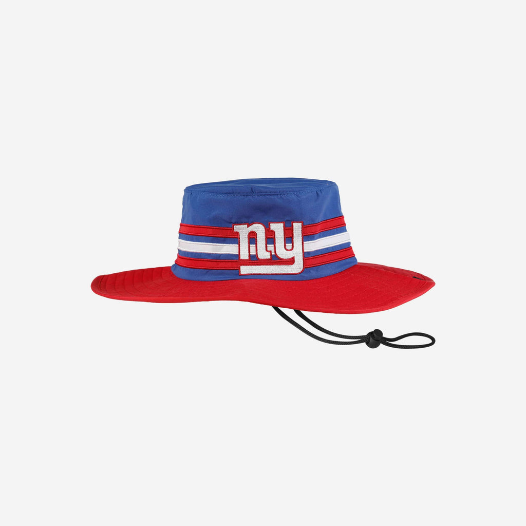 New York Giants Team Stripe Boonie Hat FOCO - FOCO.com