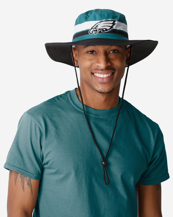 Philadelphia Eagles Team Stripe Boonie Hat FOCO - FOCO.com