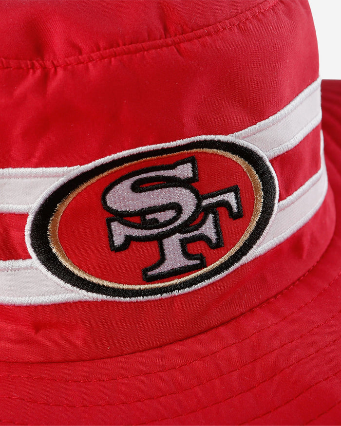 San Francisco 49ers Team Stripe Boonie Hat FOCO - FOCO.com