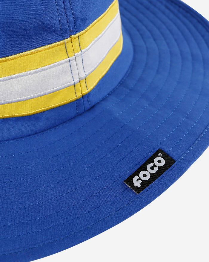 Los Angeles Rams Team Stripe Boonie Hat FOCO - FOCO.com