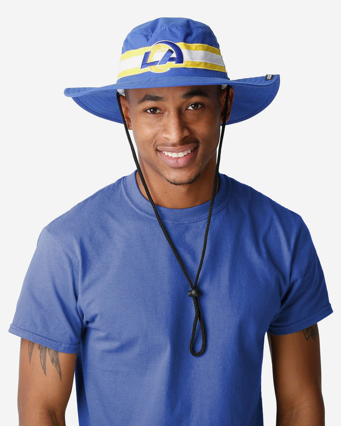 Los Angeles Rams Team Stripe Boonie Hat FOCO - FOCO.com