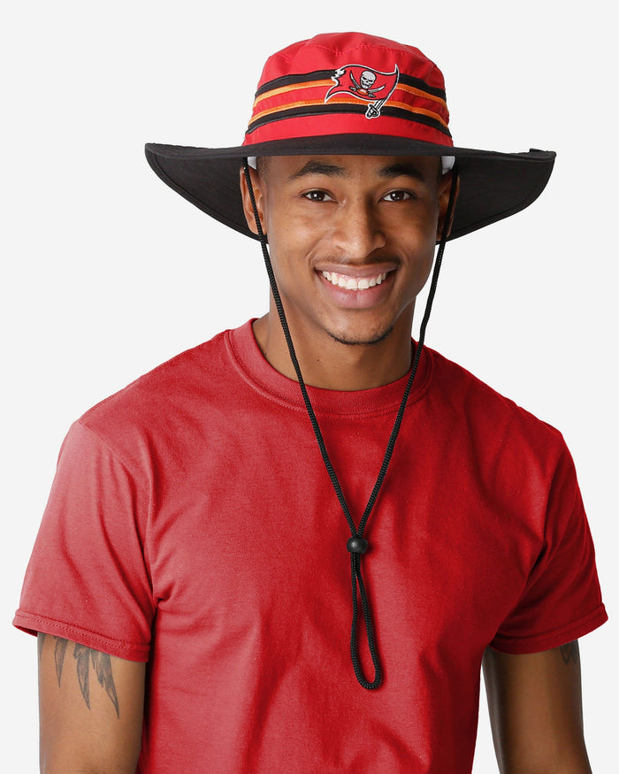 Tampa Bay Buccaneers Team Stripe Boonie Hat FOCO - FOCO.com