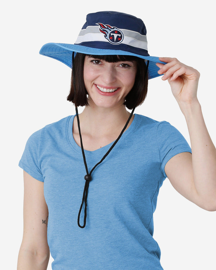 Tennessee Titans Team Stripe Boonie Hat FOCO - FOCO.com