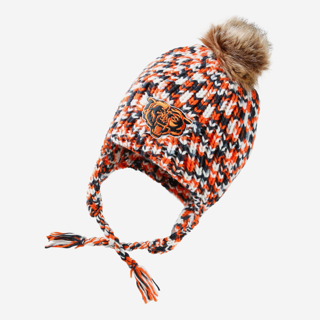 Chicago Bears Colorblend Knit Pom Beanie FOCO - FOCO.com