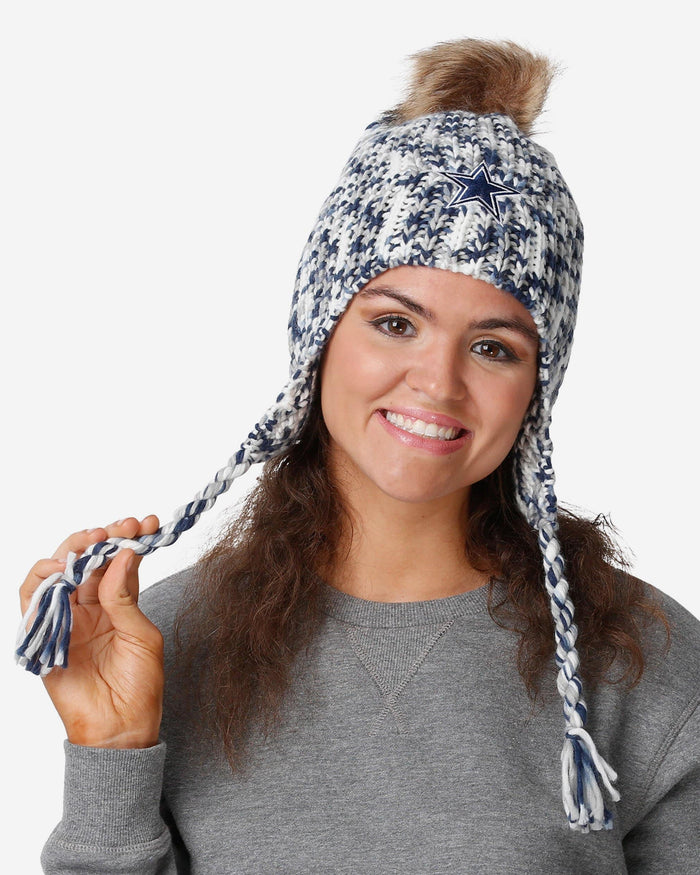 Dallas Cowboys Colorblend Knit Pom Beanie FOCO - FOCO.com