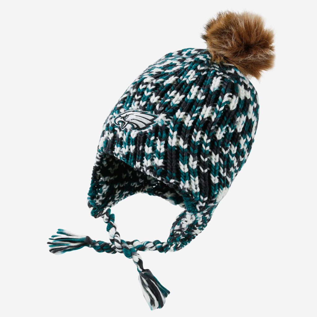 Philadelphia Eagles Colorblend Knit Pom Beanie FOCO - FOCO.com