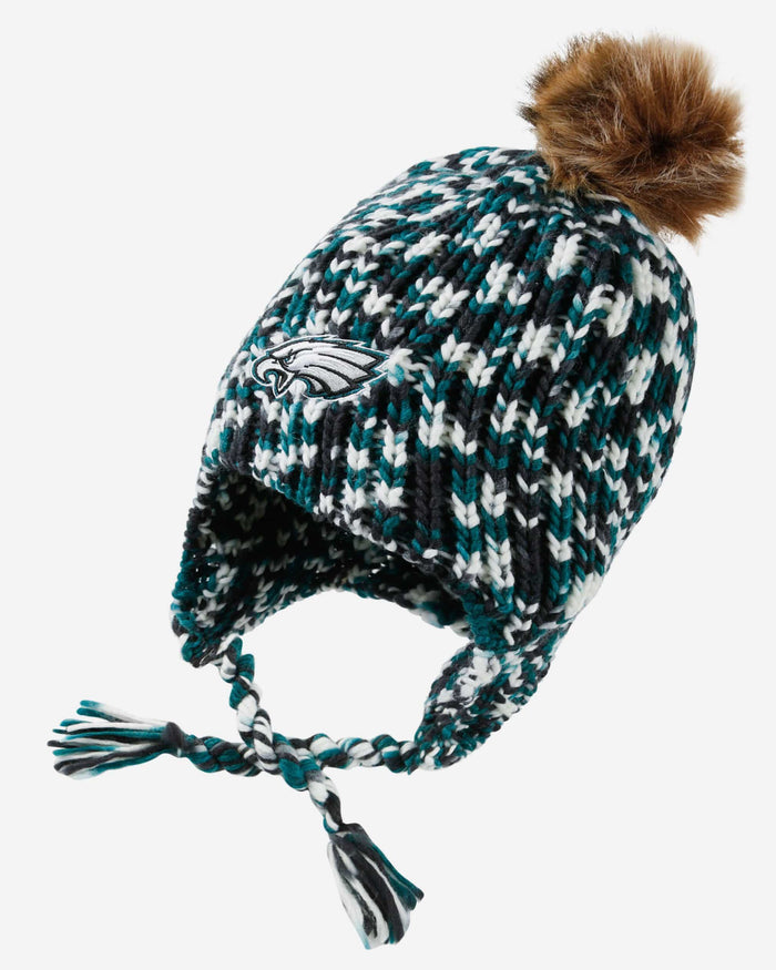 Philadelphia Eagles Colorblend Knit Pom Beanie FOCO - FOCO.com