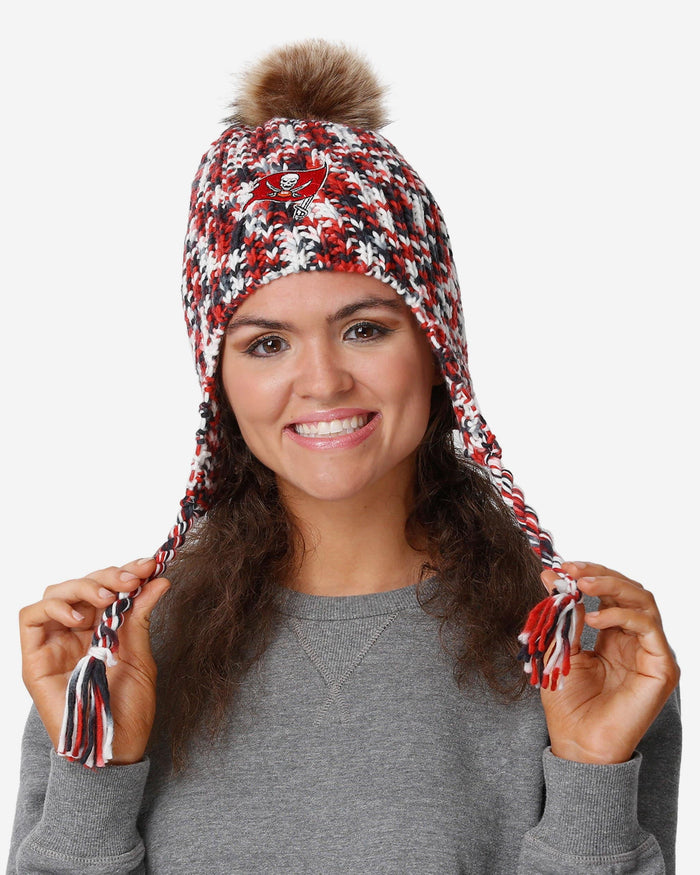 Tampa Bay Buccaneers Colorblend Knit Pom Beanie FOCO - FOCO.com