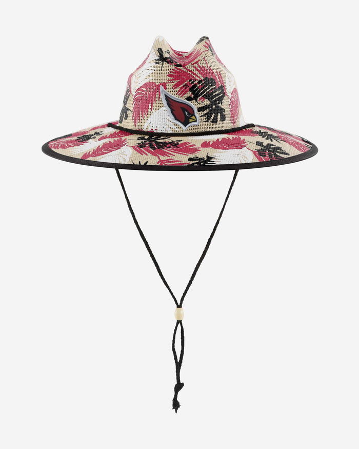 Arizona Cardinals Floral Printed Straw Hat FOCO - FOCO.com