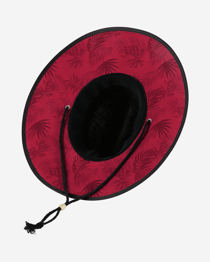 Atlanta Falcons Floral Printed Straw Hat FOCO - FOCO.com