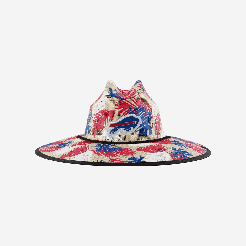Buffalo Bills Floral Printed Straw Hat FOCO - FOCO.com