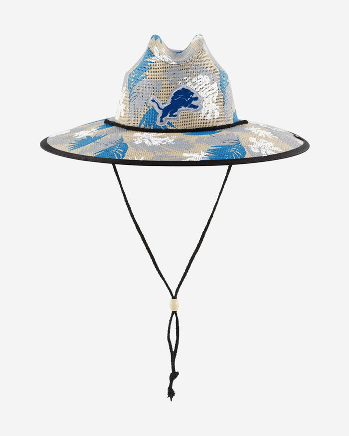 Detroit Lions Floral Printed Straw Hat FOCO - FOCO.com