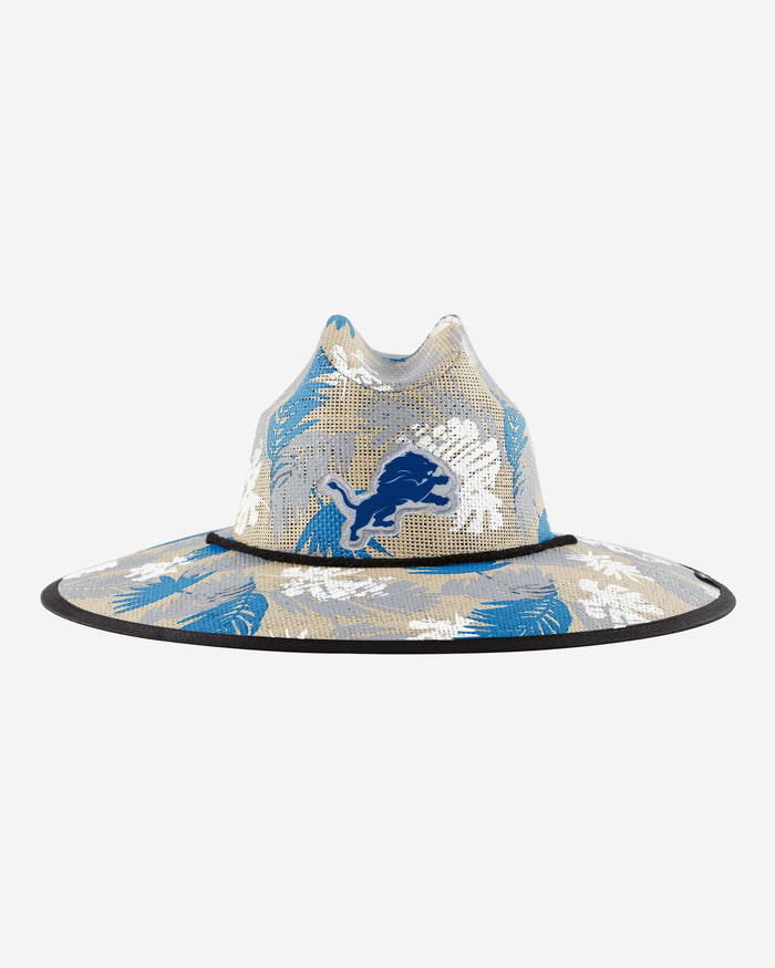 Detroit Lions Floral Printed Straw Hat FOCO - FOCO.com