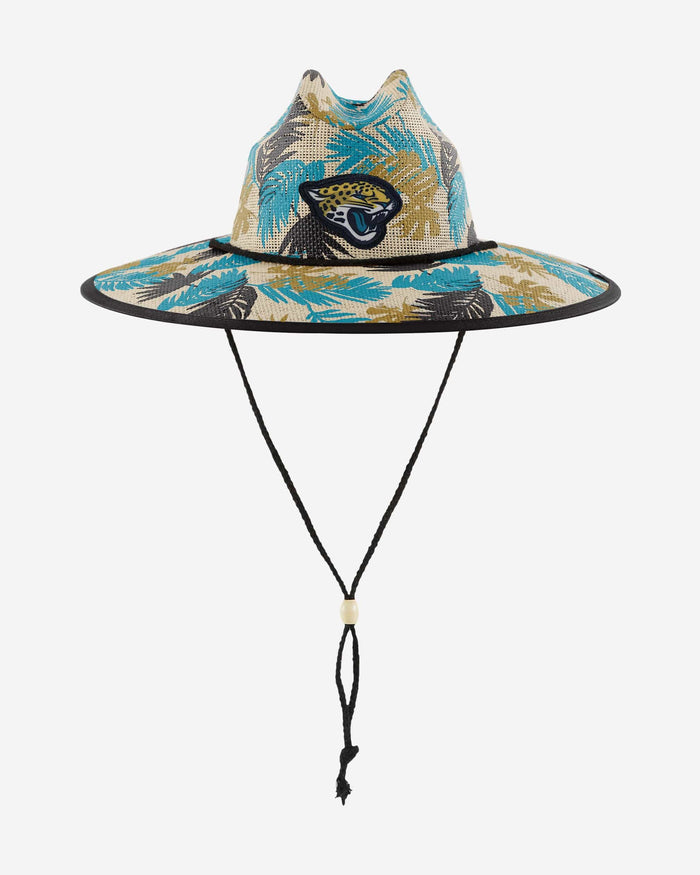 Jacksonville Jaguars Floral Printed Straw Hat FOCO - FOCO.com