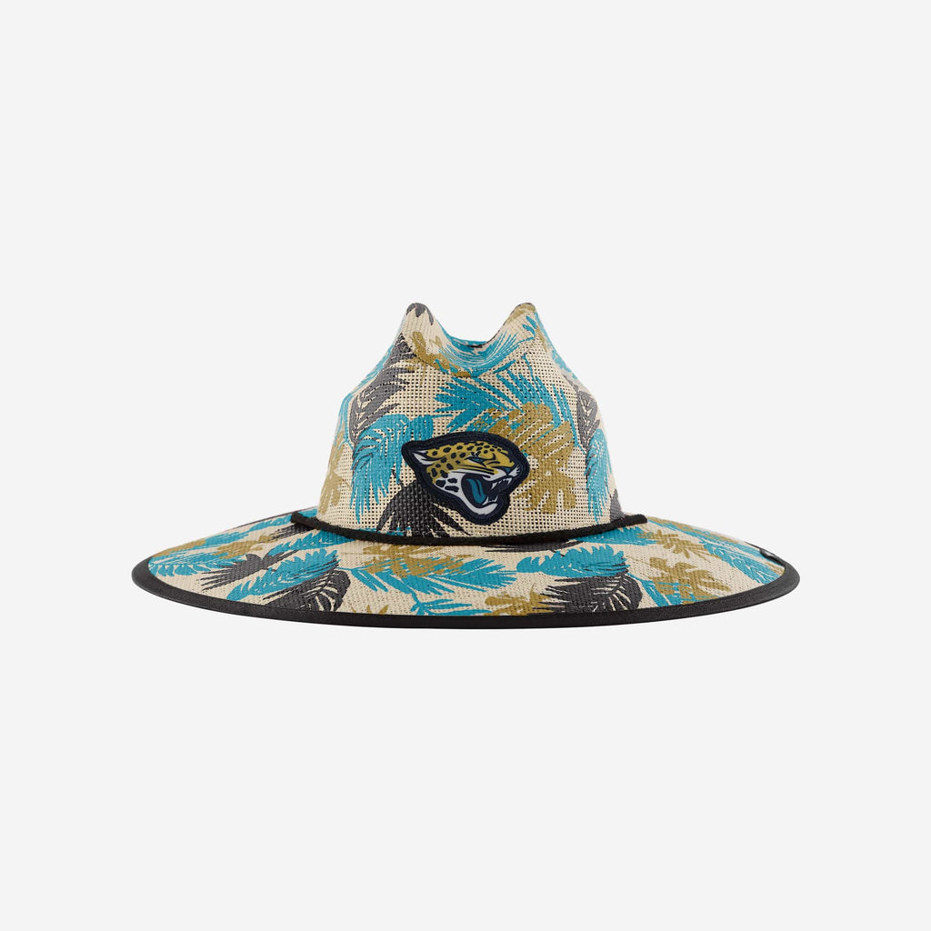 Jacksonville Jaguars Floral Printed Straw Hat FOCO - FOCO.com