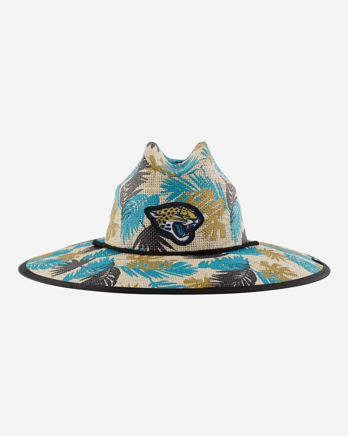 Jacksonville Jaguars Floral Printed Straw Hat FOCO - FOCO.com