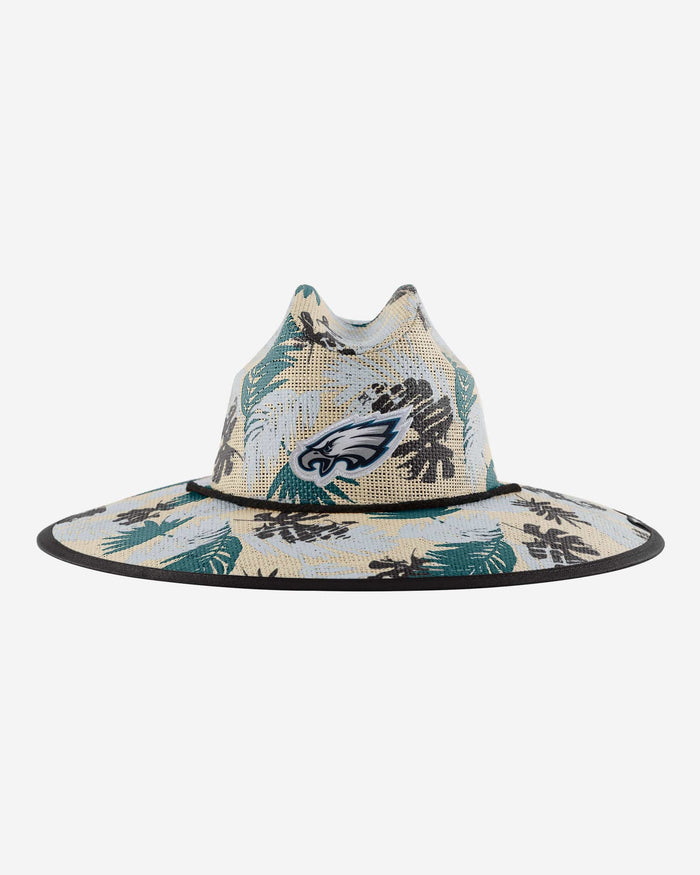 Philadelphia Eagles Floral Printed Straw Hat FOCO - FOCO.com