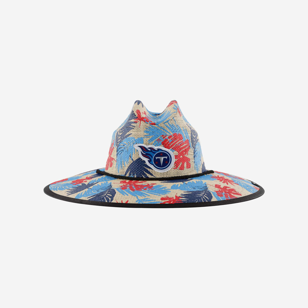 Tennessee Titans Floral Printed Straw Hat FOCO - FOCO.com