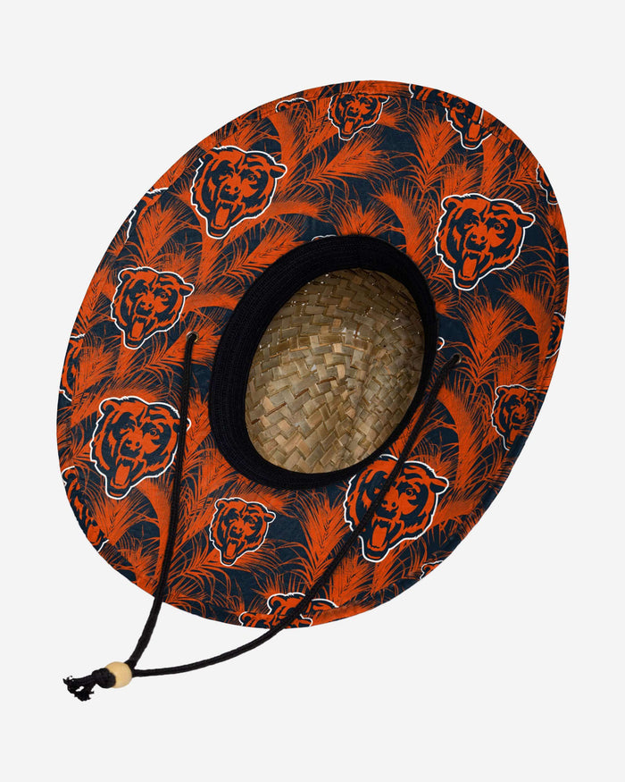 Chicago Bears Floral Straw Hat FOCO - FOCO.com