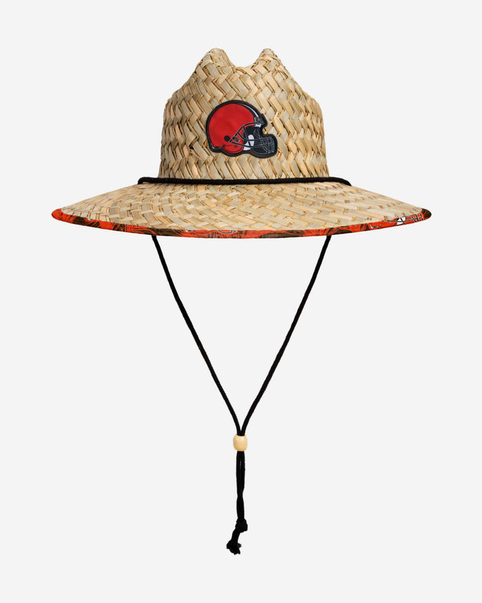 Cleveland Browns Floral Straw Hat FOCO - FOCO.com