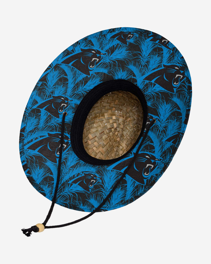 Carolina Panthers Floral Straw Hat FOCO - FOCO.com