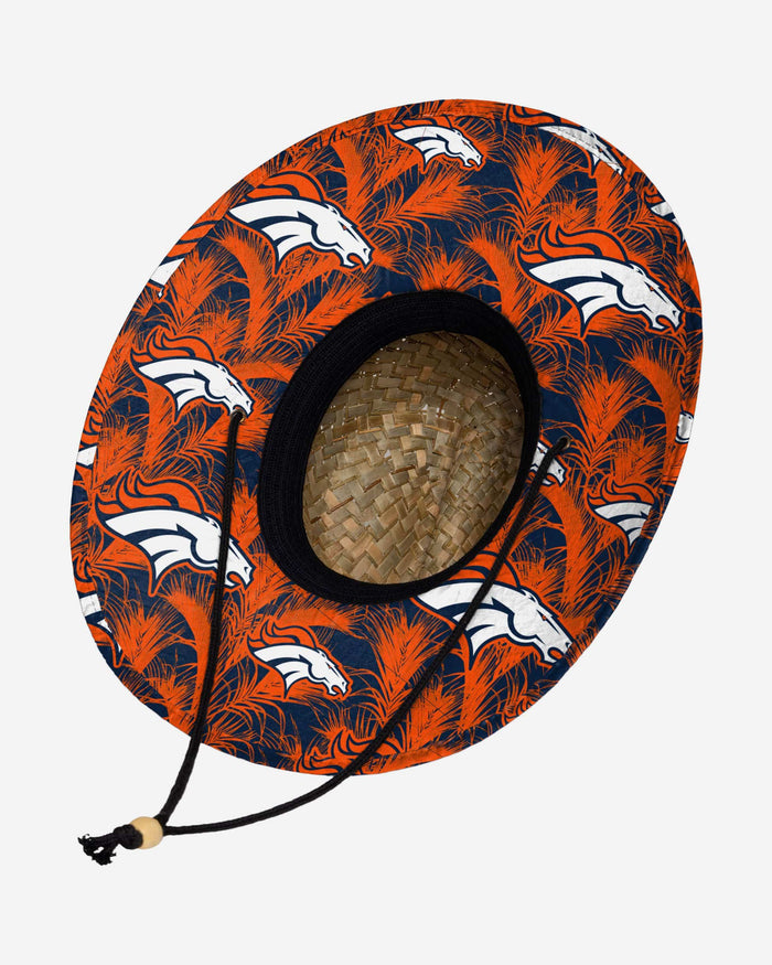 Denver Broncos Floral Straw Hat FOCO - FOCO.com