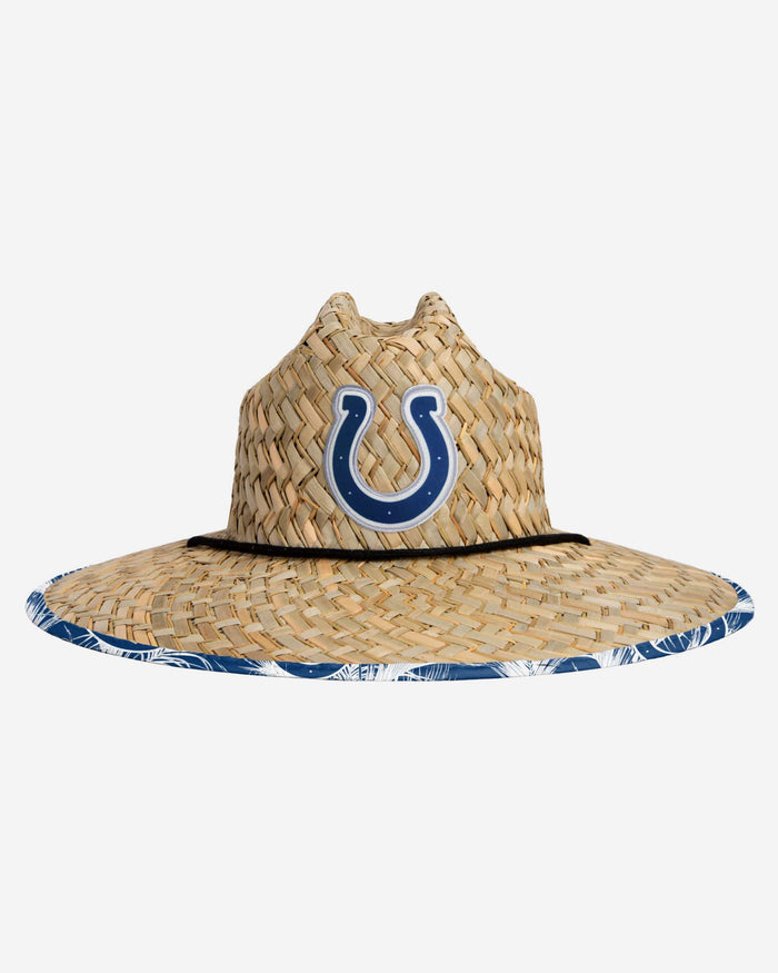 Indianapolis Colts Floral Straw Hat FOCO - FOCO.com