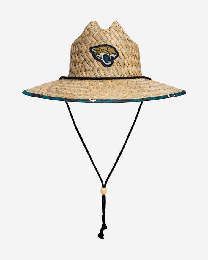 Jacksonville Jaguars Floral Straw Hat FOCO - FOCO.com