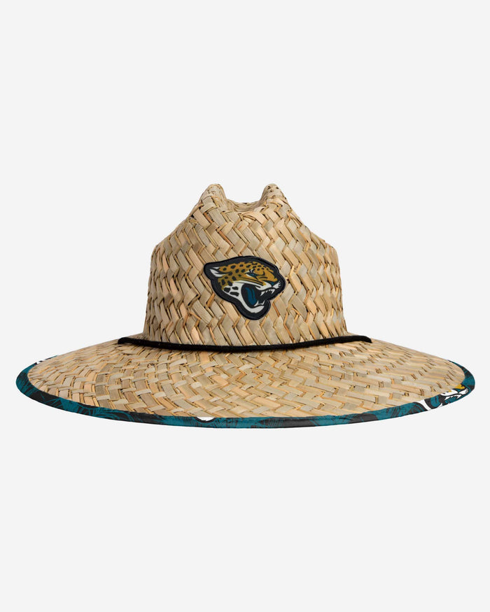 Jacksonville Jaguars Floral Straw Hat FOCO - FOCO.com