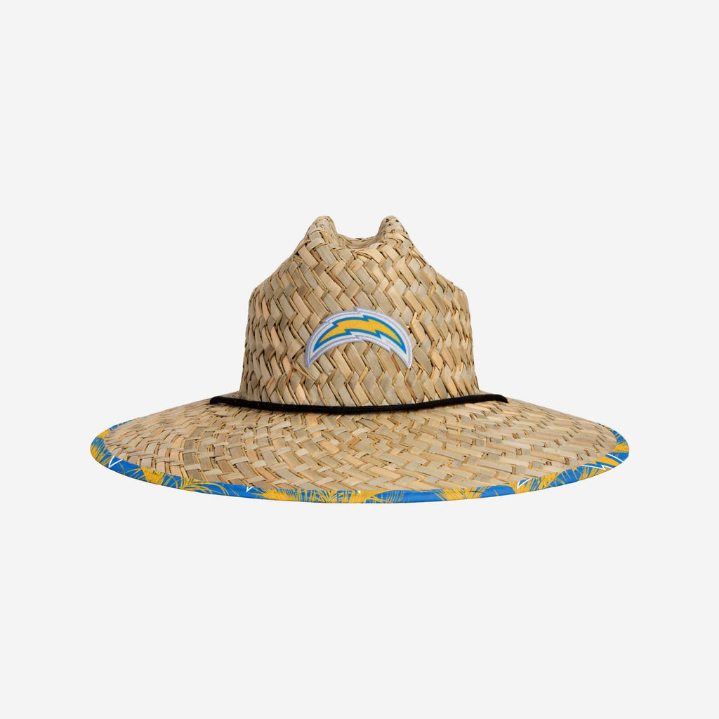 Los Angeles Chargers Floral Straw Hat FOCO - FOCO.com